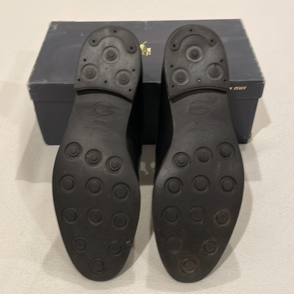 Ralph Lauren Men Windfield Black 9-1/2 Vintage - Picture 6 of 11